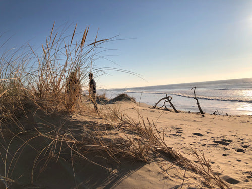 Photo d'une plage de l'ile d'oleron.