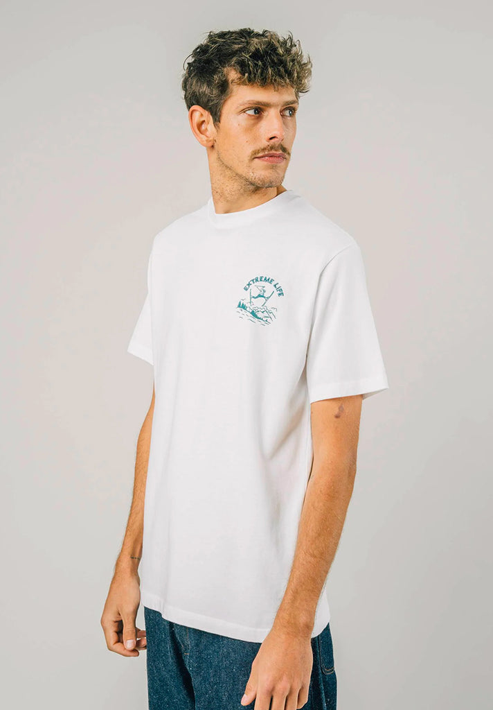 T-Shirt de Sport Respirant Recyclé Homme Éthique Kaki Nosc